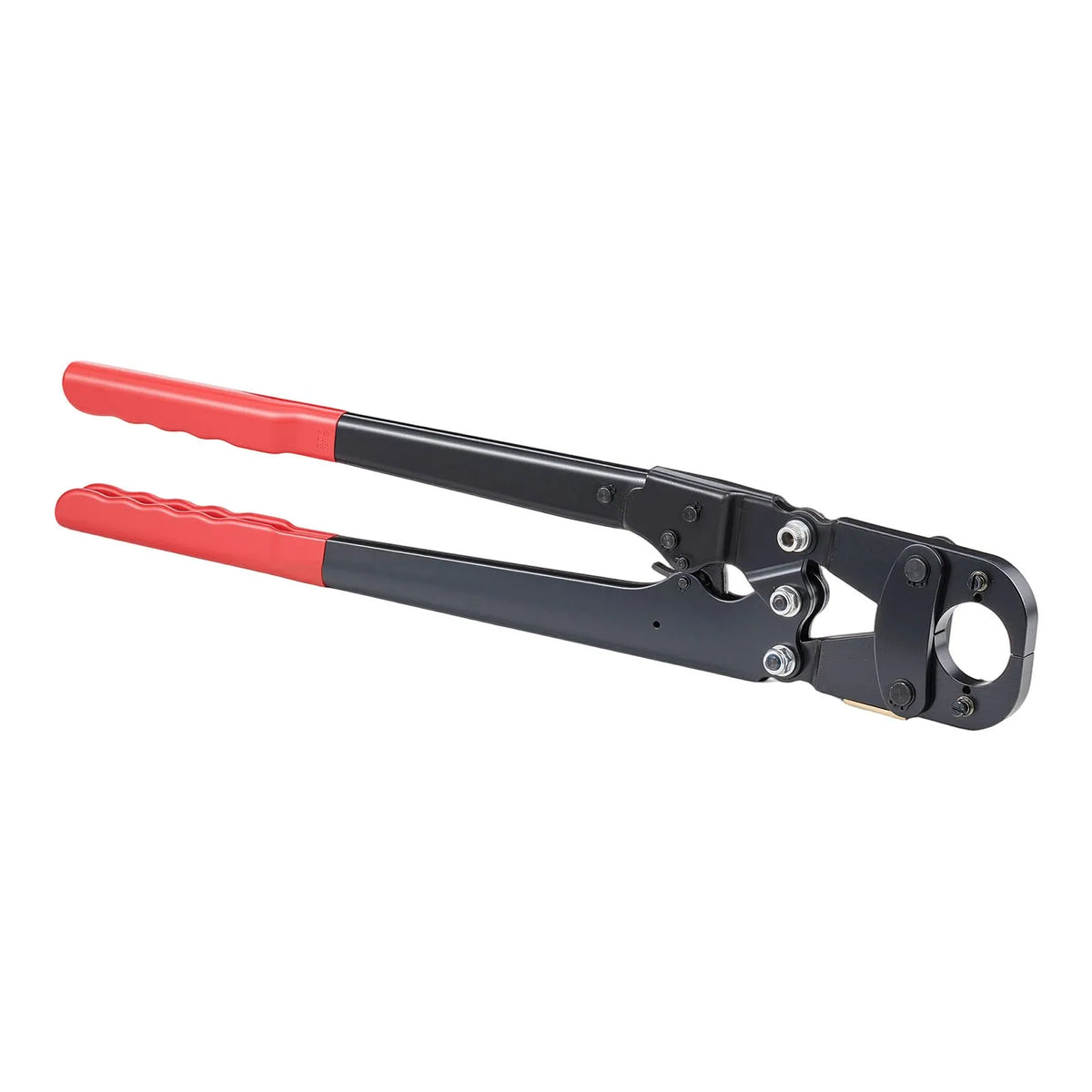 VEVOR Pipe Pressing Tool Kit for PEX and Aluminium-Plastic Pipes with TH12, TH16, TH20, TH26, TH32 Clamps, Flexible Handle, Compact Single-Port Presser with Storage Case for Pipe Repair and Installation