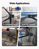 VEVOR cauruļu presēšanas instrumentu komplekts PEX un alumīnija–plastmasas caurulēm ar TH12, TH16, TH20, TH26, TH32 spīlēm, lokāmu rokturi, kompaktā viena porta presētājs ar uzglabāšanas koferi cauruļvadu remontam un uzstādīšanai