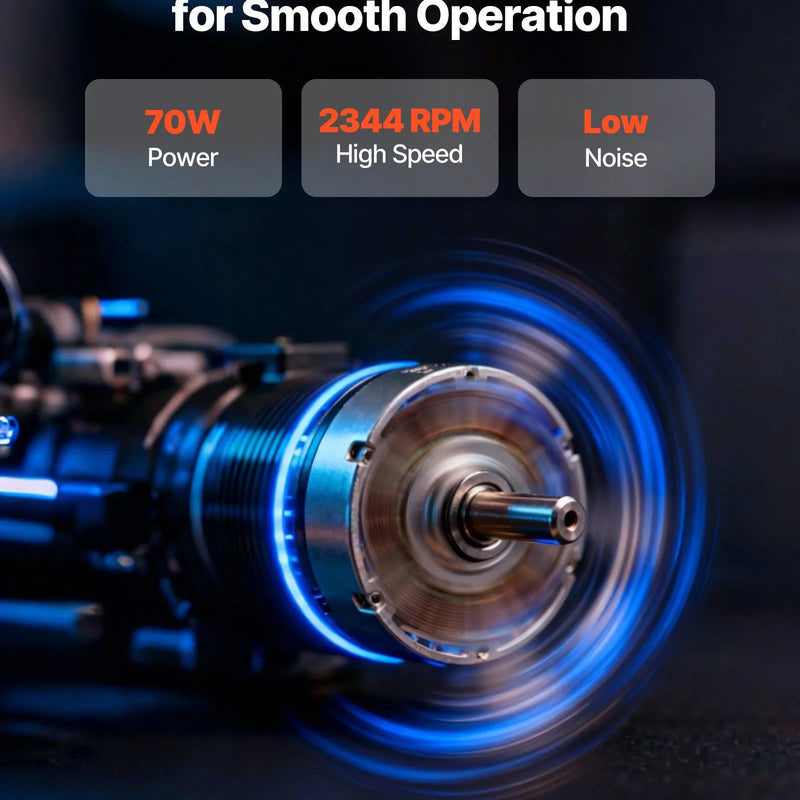 VEVOR 30,5 cm sienas izplūdes ventilators 2 647 m³/h ar ātruma regulēšanu, 70 W, augstas jaudas ventilācija darbnīcai, garāžai, bēniņiem, pagrabam, virtuvei un vistu kūtij