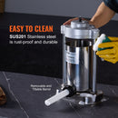 VEVOR Rokas Desu Pildītājs – 2 л Vertikālā Desu Mašina, 304 Nerūsējošais Tērauds