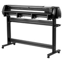 VEVOR vinila griešanas ploteris ar 1350 mm maksimālo materiāla padevi, diviem asmeņiem, regulējamu griešanas spēku un ātrumu, LED displeju, ar SignMaster programmatūru, saderīgs ar Windows un macOS - ZEMLETES.LV
