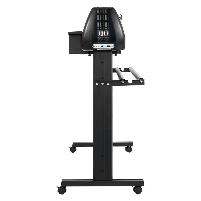 VEVOR vinila griešanas ploteris ar 1350 mm maksimālo materiāla padevi, diviem asmeņiem, regulējamu griešanas spēku un ātrumu, LED displeju, ar SignMaster programmatūru, saderīgs ar Windows un macOS - ZEMLETES.LV