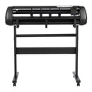 VEVOR vinila griešanas ploteris, maksimālais padeves platums 870 mm, divu asmeņu sistēma, regulējams griešanas spēks un ātrums, LED displejs, vinila griešanas iekārta ar SignMaster programmatūru, saderīga ar Windows un macOS