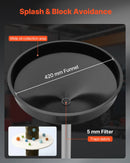 30 L eļļas noteces tvertne ar regulējamu piltuves augstumu, pārvietojama ar riteņiem, tērauda konstrukcija, sarkana