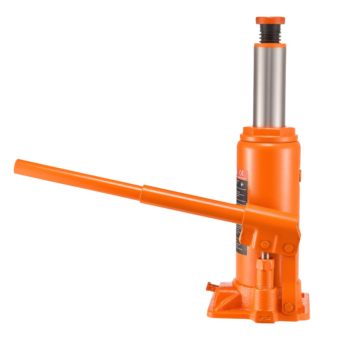 Hydraulic bottle jack, 10 t, 235–470 mm, orange