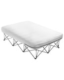 VEVOR piepūšamais matracis ar rāmi un sūkni, 2 personām, kempingam, līdz 272 kg noslodzei