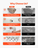 VEVOR piepūšamais matracis ar rāmi un sūkni, 2 personām, kempingam, līdz 272 kg noslodzei