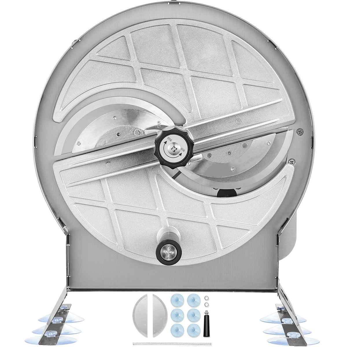 VEVOR Manual Vegetable Slicer 0–12 mm with 2 Spare Blades, Stainless Steel