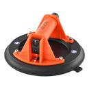 VEVOR vakuuma piesūcekņa pacēlājs, 203 mm, ar ABS rokturi, maksimālā pacelšanas kapacitāte 180 kg, piemērots flīzēm, granītam, ģipškartonam un logiem, komplektā pārvadāšanas soma (1 gab.)