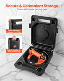 VEVOR vakuuma piesūcekņa pacēlājs, 203 mm, ar ABS rokturi, maksimālā pacelšanas kapacitāte 180 kg, piemērots flīzēm, granītam, ģipškartonam un logiem, komplektā pārvadāšanas soma (1 gab.)