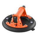 VEVOR vakuuma piesūcekņa pacēlājs, 203 mm, ar metāla rokturi, maksimālā pacelšanas kapacitāte 195 kg, piemērots flīzēm, granītam, ģipškartonam un logiem, komplektā pārvadāšanas soma (2 gab.)