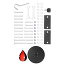 2 vienā izturīgs boksa maisa statīvs - tērauda fitnesa stends