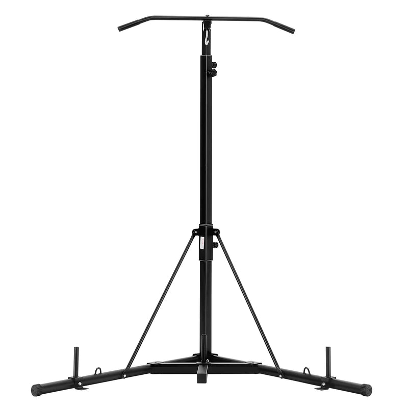 2 vienā izturīgs boksa maisa statīvs - tērauda fitnesa stends