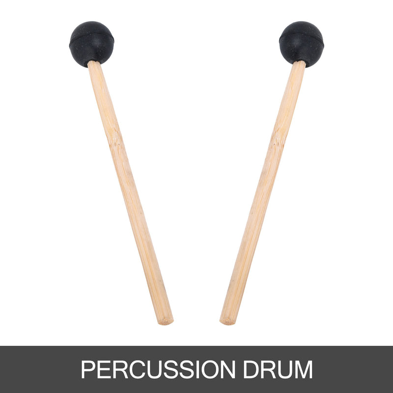 Roku spēlējamais tērauda mūzikas instruments D minorā, 9 notis (D3 A Bb C D E F G A), 56 cm, brūns + mīksts pārnēsājamais somas futrālis