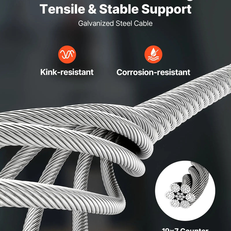 VEVOR 3 vienā elektriskais vinčas pacēlājs, 500 kg kapacitāte, 1500 W pārnēsājams elektriskais vinčas krāns, pacelšanas augstums 7,6 m, ātrums 5 m/min ar manuālo, vadu un bezvadu tālvadību rūpnīcai, noliktavai vai garāžai