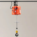 VEVOR 3 vienā elektriskais vinčas pacēlājs, 500 kg kapacitāte, 1500 W pārnēsājams elektriskais vinčas krāns, pacelšanas augstums 7,6 m, ātrums 5 m/min ar manuālo, vadu un bezvadu tālvadību rūpnīcai, noliktavai vai garāžai