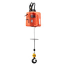 VEVOR 3 vienā elektriskais vinčas pacēlājs, 500 kg kapacitāte, 1500 W pārnēsājams elektriskais vinčas krāns, pacelšanas augstums 7,6 m, ātrums 5 m/min ar manuālo, vadu un bezvadu tālvadību rūpnīcai, noliktavai vai garāžai