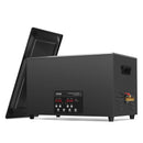 VEVOR 30 l ultraskaņas tīrītājs, 600 W digitāla ultraskaņas tīrīšanas iekārta ar uzlabotu degazēšanu un saudzīgo režīmu, 40 kHz industriāls ultraskaņas tīrītājs ar taimeri un sildīšanu retainieru, juvelierizstrādājumu un instrumentu tīrīšanai