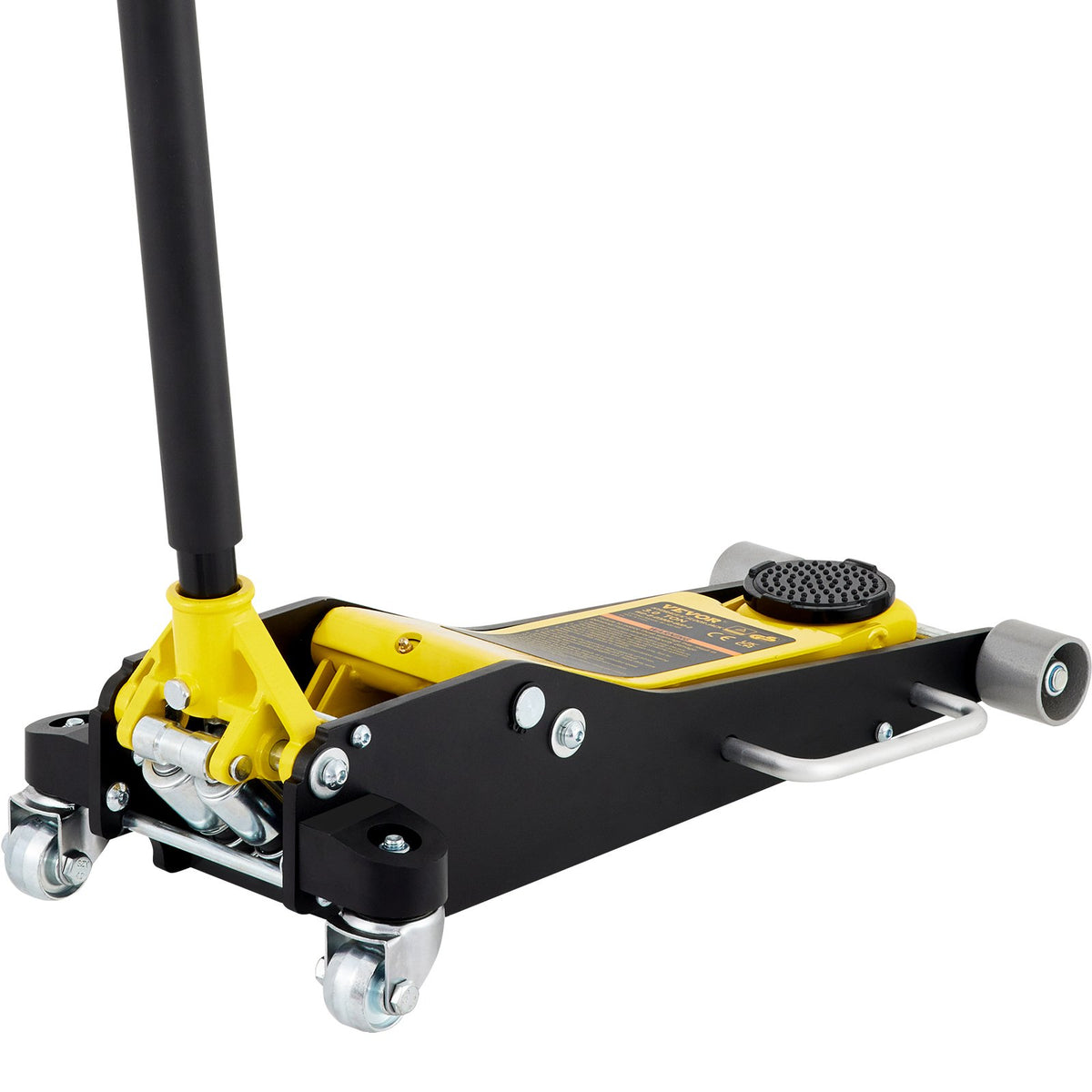 VEVOR Floor Jack, 3 Tonne Low Profile, Aluminium and Steel with Dual-Piston Fast-Lift Pump, Lifting Range 90 mm - 500 mm