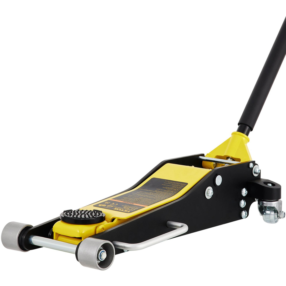VEVOR Floor Jack, 3 Tonne Low Profile, Aluminium and Steel with Dual-Piston Fast-Lift Pump, Lifting Range 90 mm - 500 mm