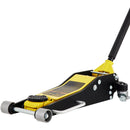 VEVOR grīdas pacēlājs, 3 tonnu zema profila, alumīnija un tērauda ar divvirzuļu ātras pacelšanas sūkni, pacelšanas diapazons 90 mm - 500 mm.