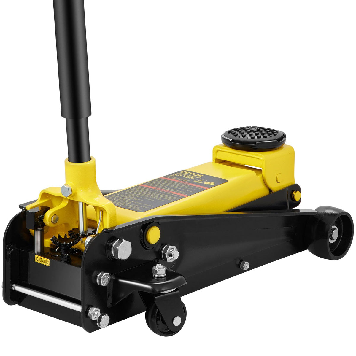 VEVOR Low Profile Floor Jack 3 t, Steel, Hydraulic Single Pump