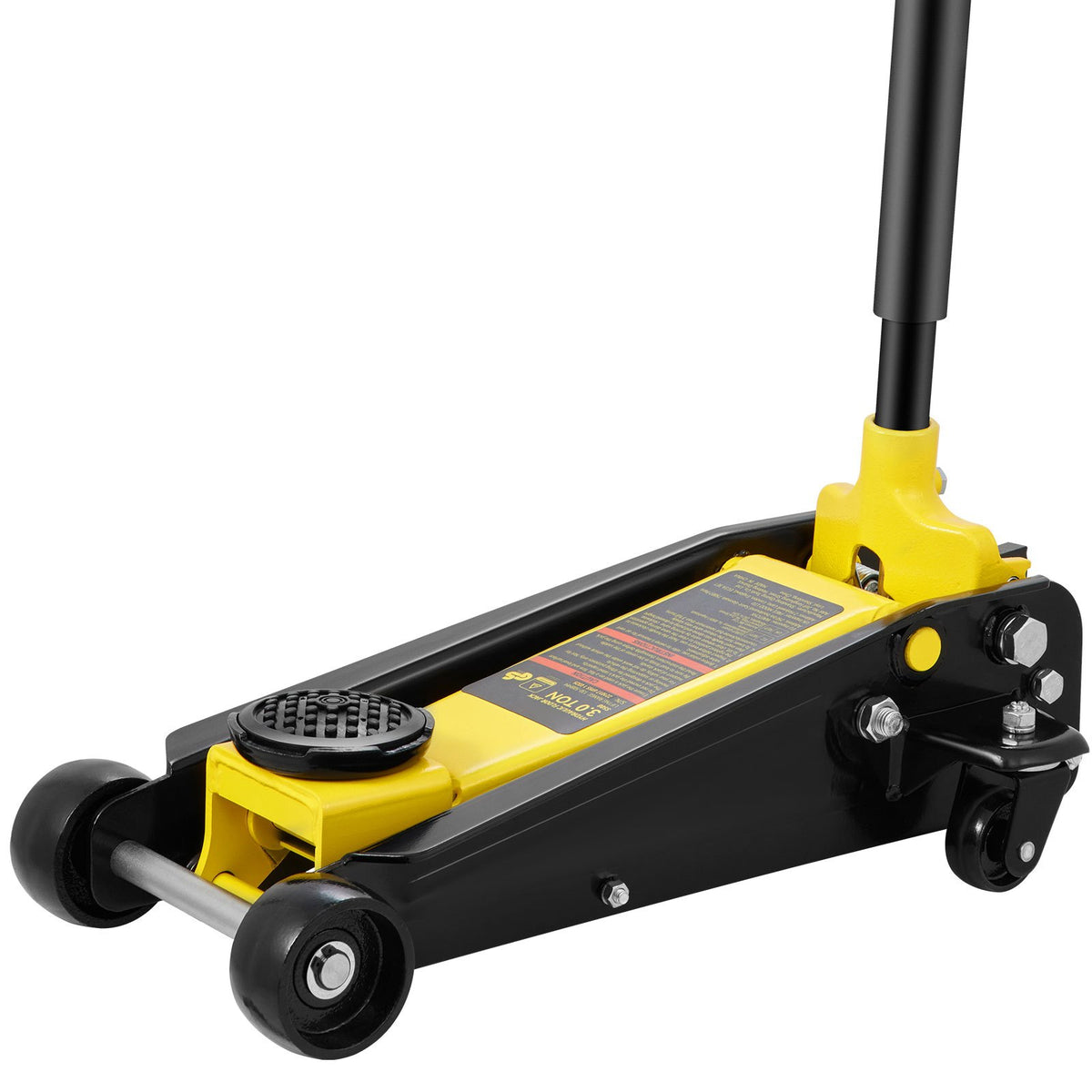 VEVOR Low Profile Floor Jack 3 t, Steel, Hydraulic Single Pump