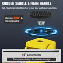 VEVOR Zema profila grīdas pacēlājs 2,5 tonnas smags tērauds ar divu virzuļu ātrās pacelšanas sūkni