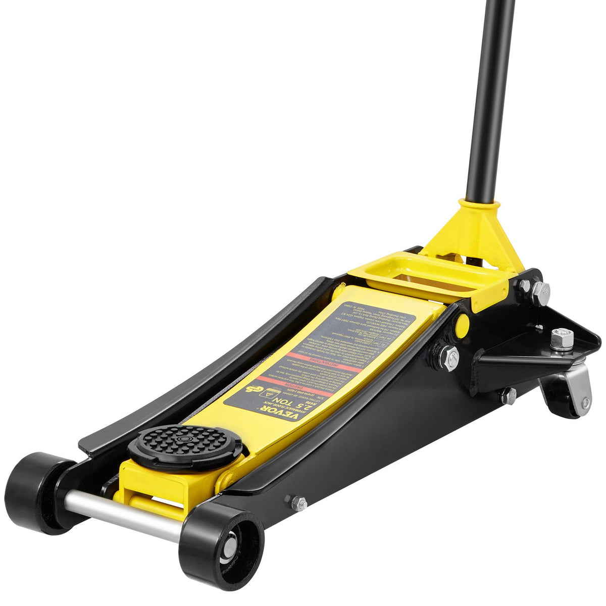 VEVOR Low Profile Floor Jack 2.5 Tonnes Heavy Duty Steel with Dual Piston Fast Lift Pump