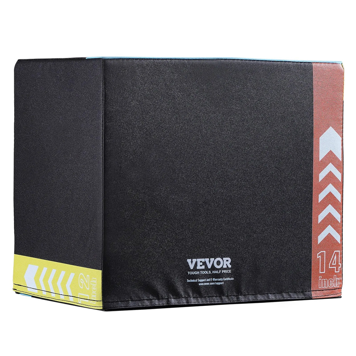 VEVOR Plyometric Training Box 3 in 1 40/35/30 cm with Cotton Cover