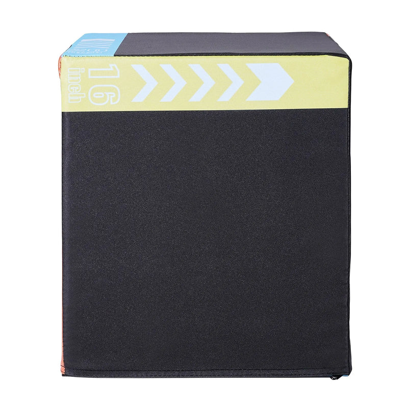 3-in-1 plyometriskā treniņu kaste, 50/45/40 cm, kokvilnas, piemērota fitnesam un lēkšanas vingrinājumiem