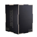 3-in-1 plyometriskā lēcienu kaste 76/61/51 cm, koka neslīdoša platforma mājas treniņiem, melna