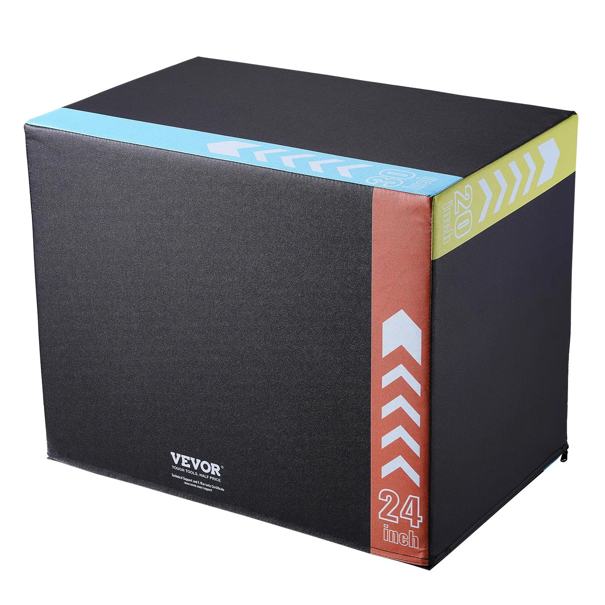 VEVOR plüomeetriline kast 3-ühes 76/61/51 cm puuvillase kattega, must