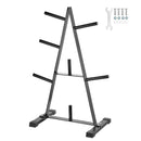 Svaru disku statīvs ar 25 mm turētājiem mājas treniņiem