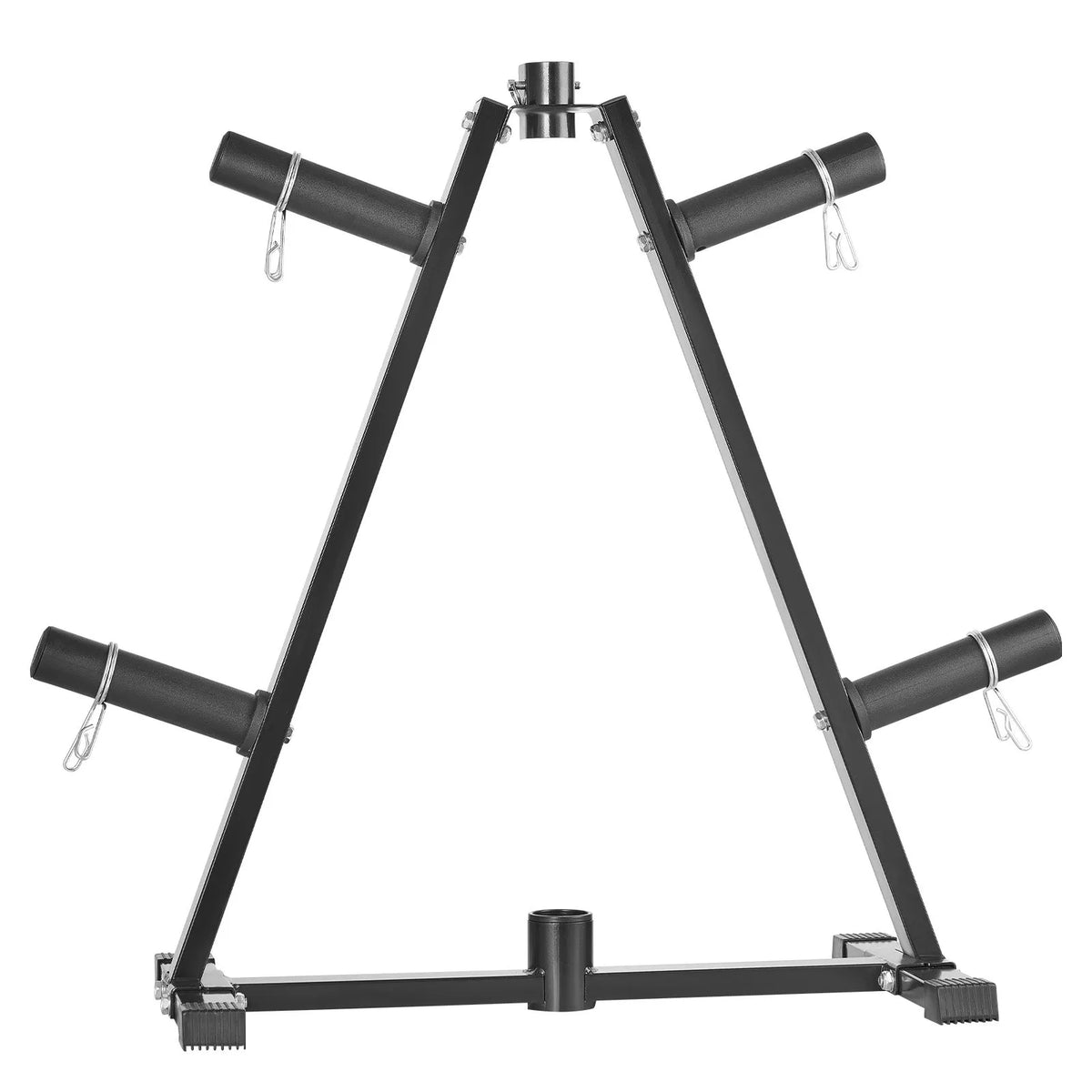 VEVOR svaru disku statīvs ar 50 mm turētājiem, līdz 136 kg, kompakts