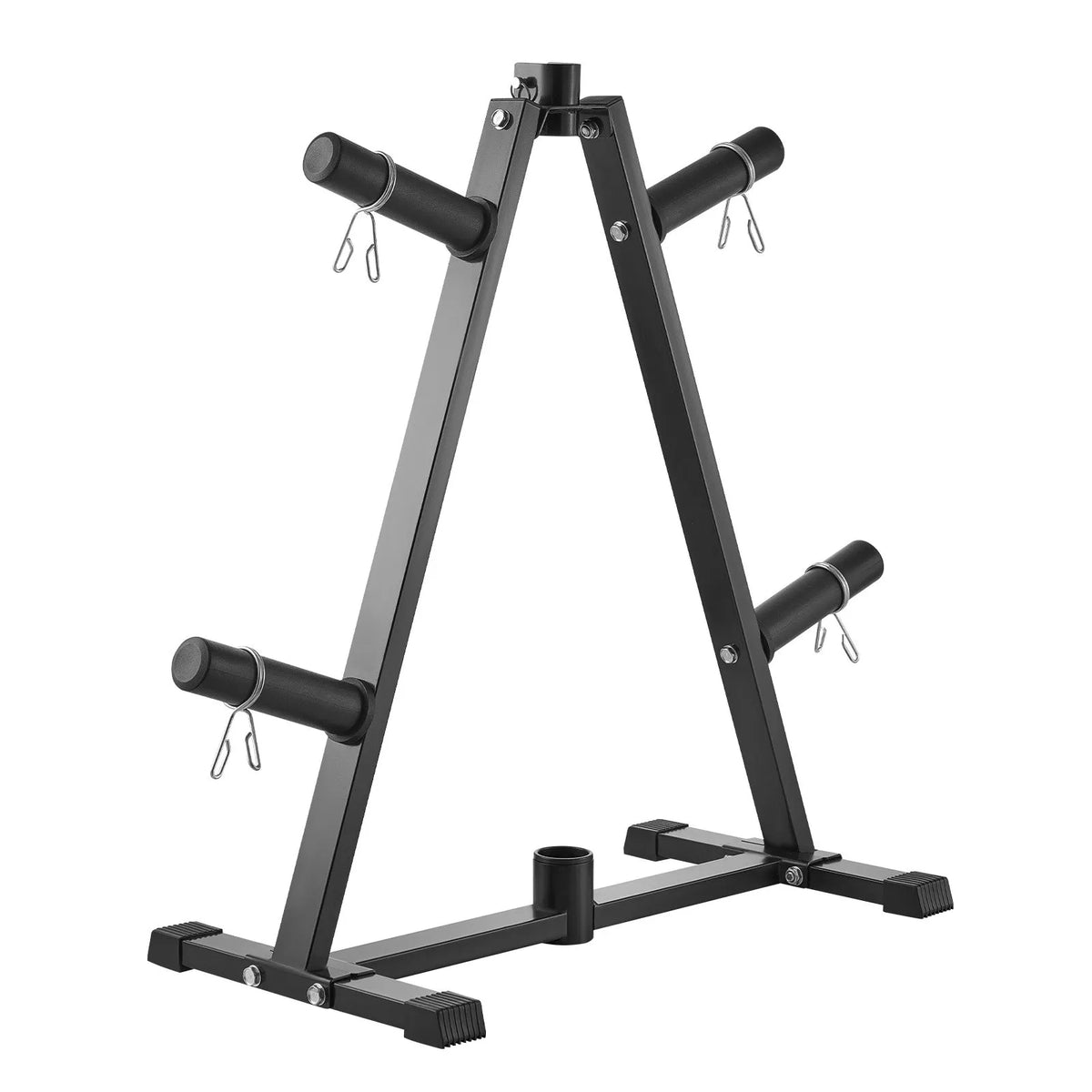 VEVOR svaru disku statīvs ar 50 mm turētājiem, līdz 136 kg, kompakts