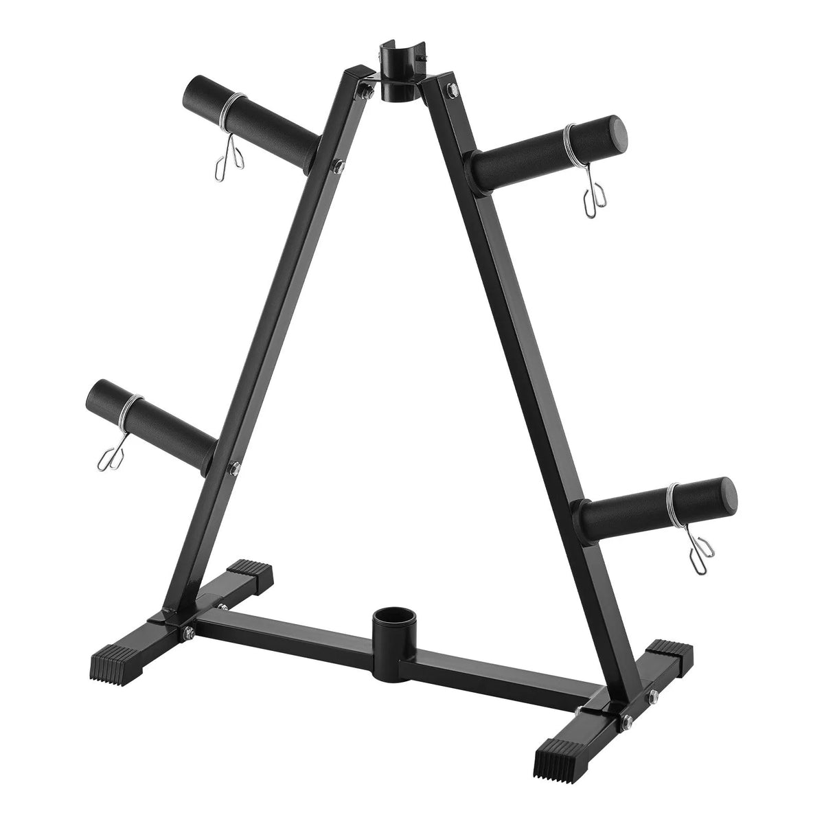 VEVOR svaru disku statīvs ar 50 mm turētājiem, līdz 136 kg, kompakts