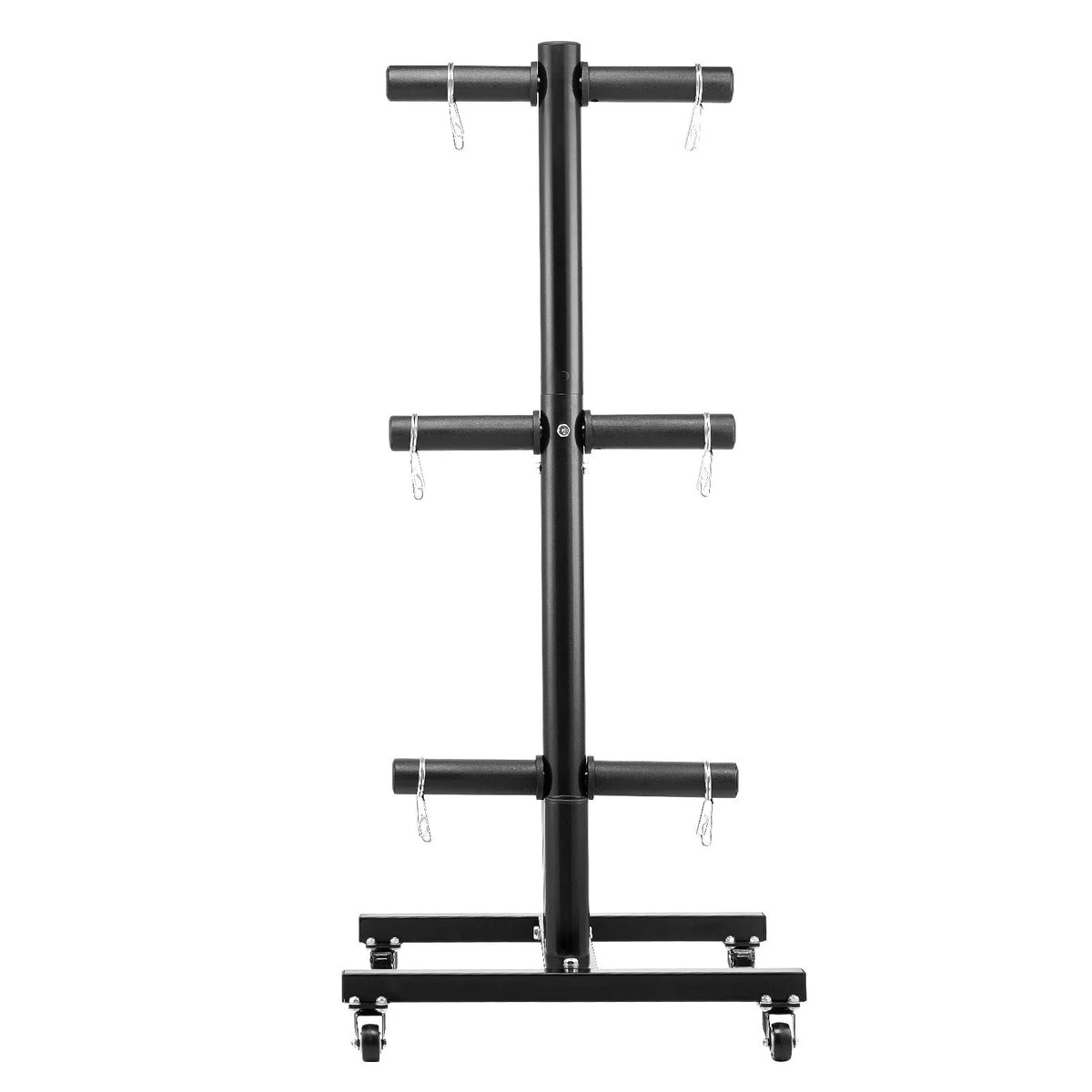 VEVOR vertikālais svaru disku statīvs ar riteņiem, 50 mm, līdz 454 kg