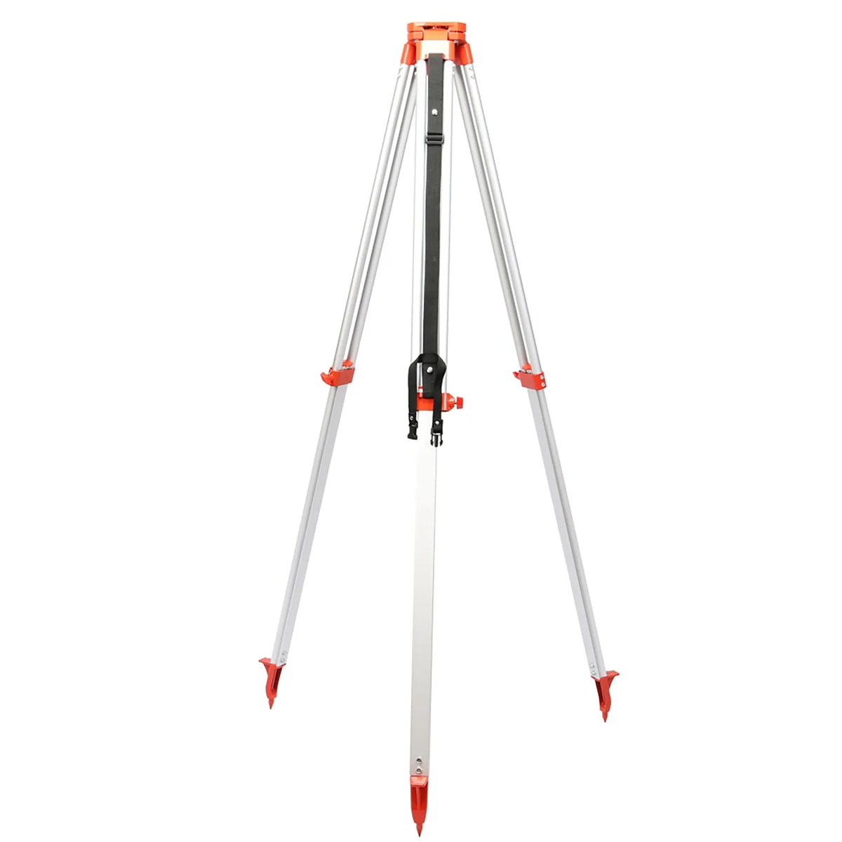 VEVOR Aluminium Tripod 1.65 m and 5 m Five-Section Levelling Rod with Rotating Laser Level