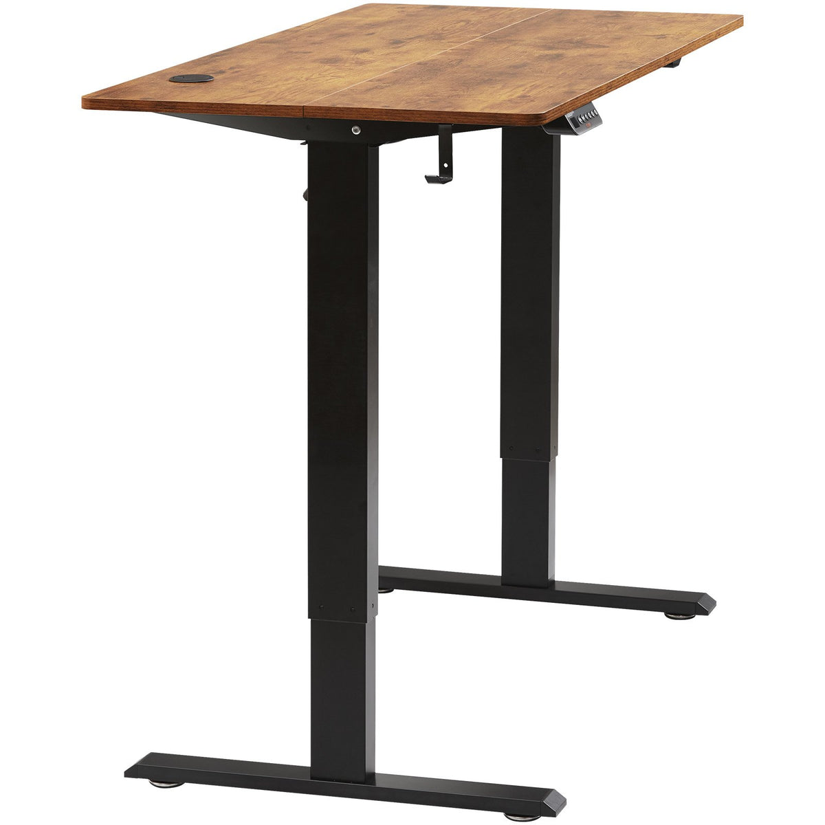 VEVOR rakstāmgalds ar regulējamu augstumu, 140 cm x 70 cm, 3 taustiņu režīmi, elektrisks stāvgalds,  izturīgs dubultā metāla rāmis, paredzēts mājām un birojam