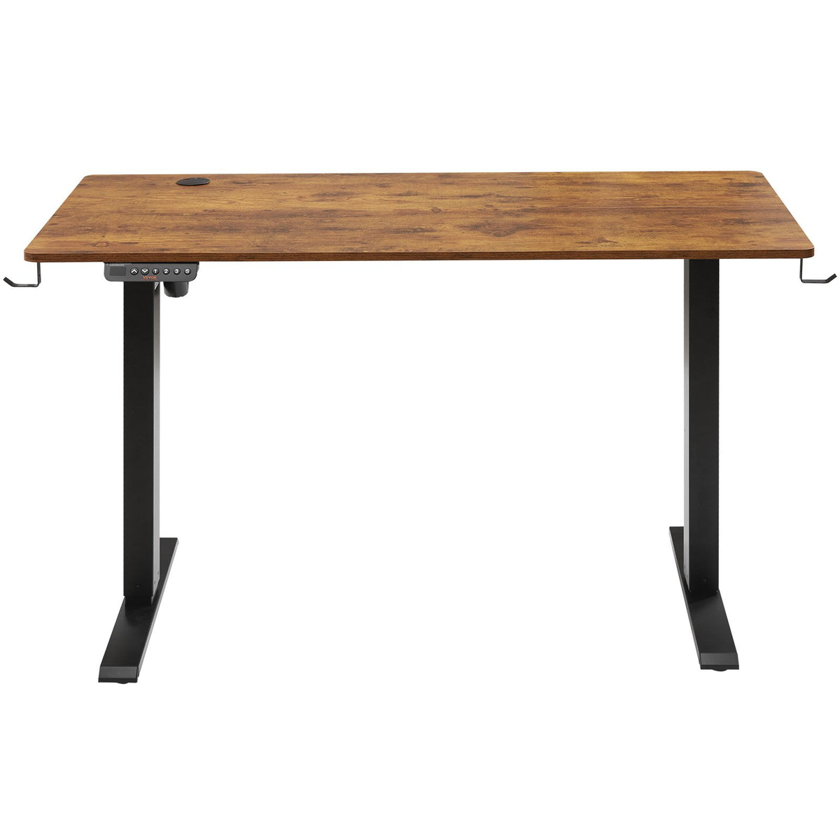 VEVOR rakstāmgalds ar regulējamu augstumu, 140 cm x 70 cm, 3 taustiņu režīmi, elektrisks stāvgalds,  izturīgs dubultā metāla rāmis, paredzēts mājām un birojam