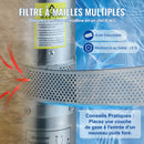 VEVOR dziļurbuma iegremdējamais sūknis 1100 W, 230 V/50 Hz, plūsma līdz 190 l/min, pacelšanas augstums līdz 57 m, 20 m kabelis ar ārēju vadības bloku, 10,2 cm nerūsējošā tērauda korpuss, IP68, rūpniecībai, apūdeņošanai un mājai