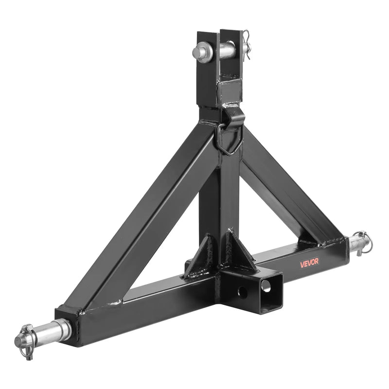 3 Punktu 50 mm piekabes āķa adapteris ar ātro savienojumu, 1360 kg celtspēja