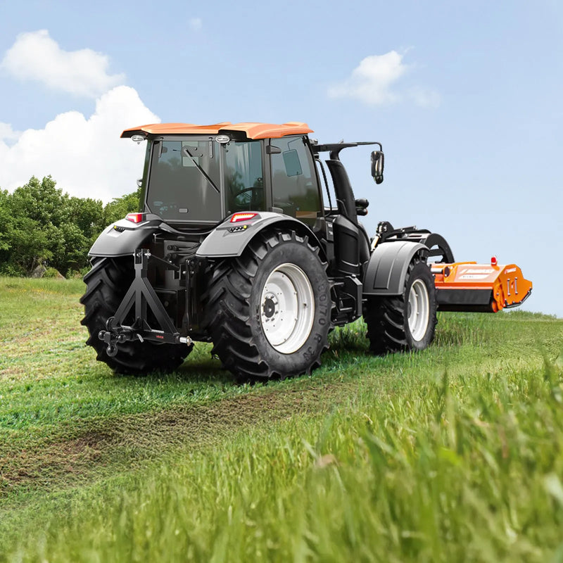 3 punktu 50 mm piekabes sakabes uztvērējs traktora vilkšanas stienim ar ātrās uzkabes adapteri