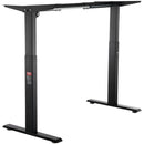 VEVOR elektriskā galda pamatne ar regulējamu augstumu un garumu, 70–117 cm, 95–158 cm, melna