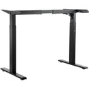 VEVOR elektriskā galda pamatne ar regulējamu augstumu un garumu, 70–117 cm, 95–158 cm, melna