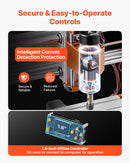 VEVOR CNC frēzēšanas iekārta, 500 W vārpsta, 3 asu koka gravēšanas un frēzēšanas mašīna, ar 300 × 180 × 80 mm darba zonu, bezsaistes vadības pulti, gala slēdžiem un avārijas apturēšanu, koka, akrila un plastmasas gravēšanai un griešanai