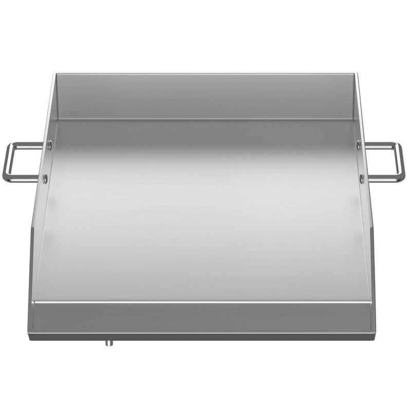 VEVOR Kvadrātveida grila plaat 40 x 45 cm, nerūsējošā tērauda, plakans grils trīskāršai plītij