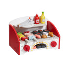 VEVOR 26 gab. bērnu BBQ grila rotaļu komplekts - koka virtuves grils ar skaņas efektiem