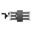 VEVOR lineārās kustības galda aktuators, efektīvais gājiens 100 mm, lodveida skrūves CNC lineārās kustības vadotne ar dubulto optisko asi, C7 augstas precizitātes klase, gultņu slīdošais bloks ar manuālu rokas ratu, X Y Z asīm